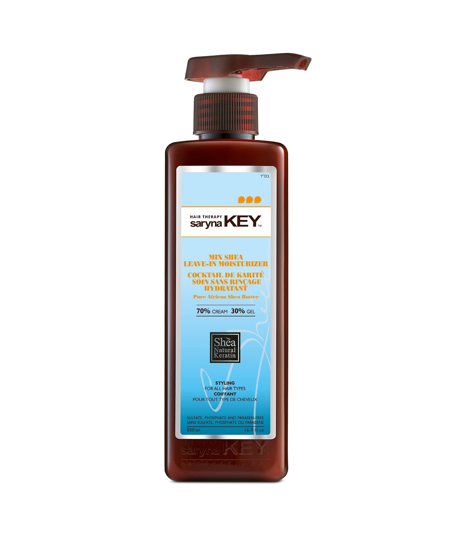 Saryna Key Mixed Shea Leave-In Moisturizer 70% Cream 30% Gel 500ml