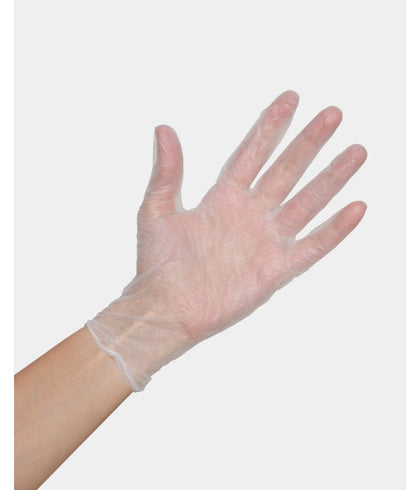 Framar Crystal Clear Vinyl Gloves 100/Box