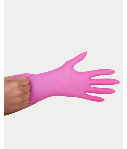 Framar Pink Paws Nitrile Gloves 100/Box