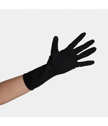 Framar Midnight Mitts Black Nitrile Gloves 100/Box