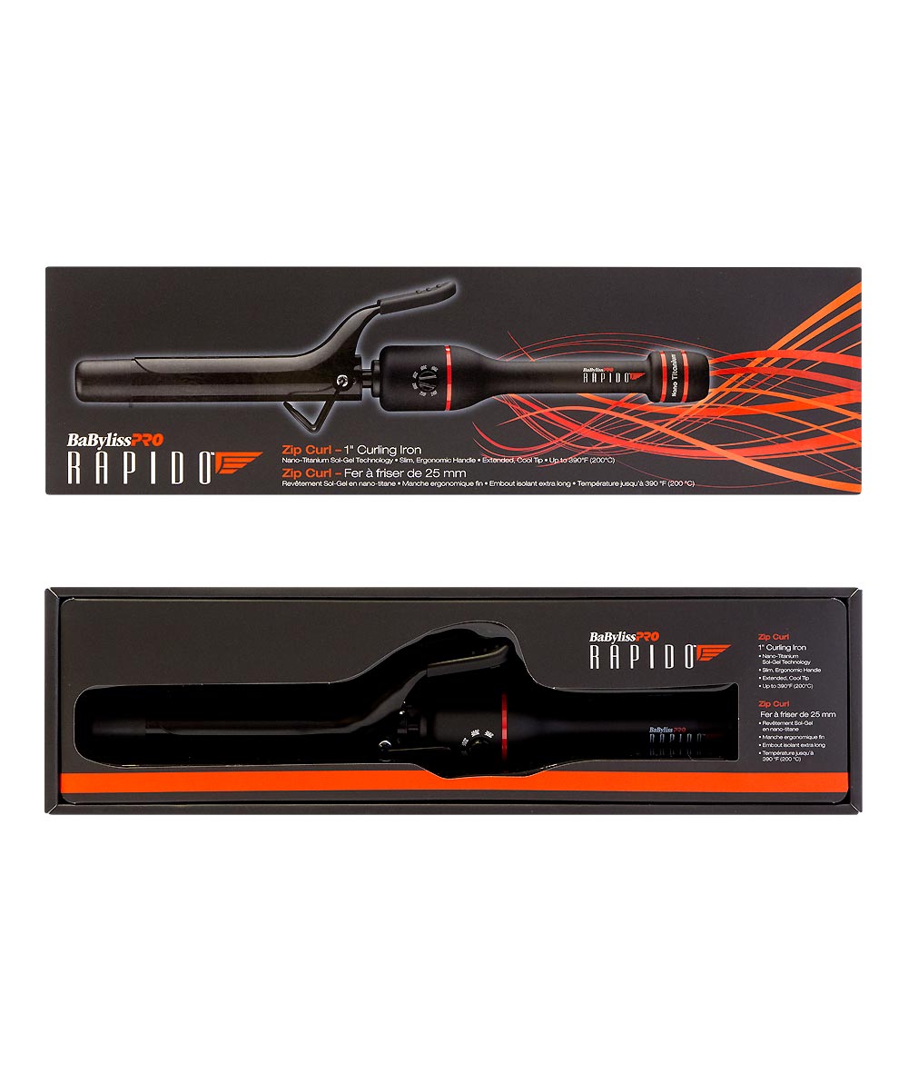 Babyliss Pro Rapido 1" Curling Iron