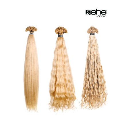 SHE - So Cap Hair Extensions (Curly)
